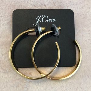 Gold and Yellow JCrew Hoops